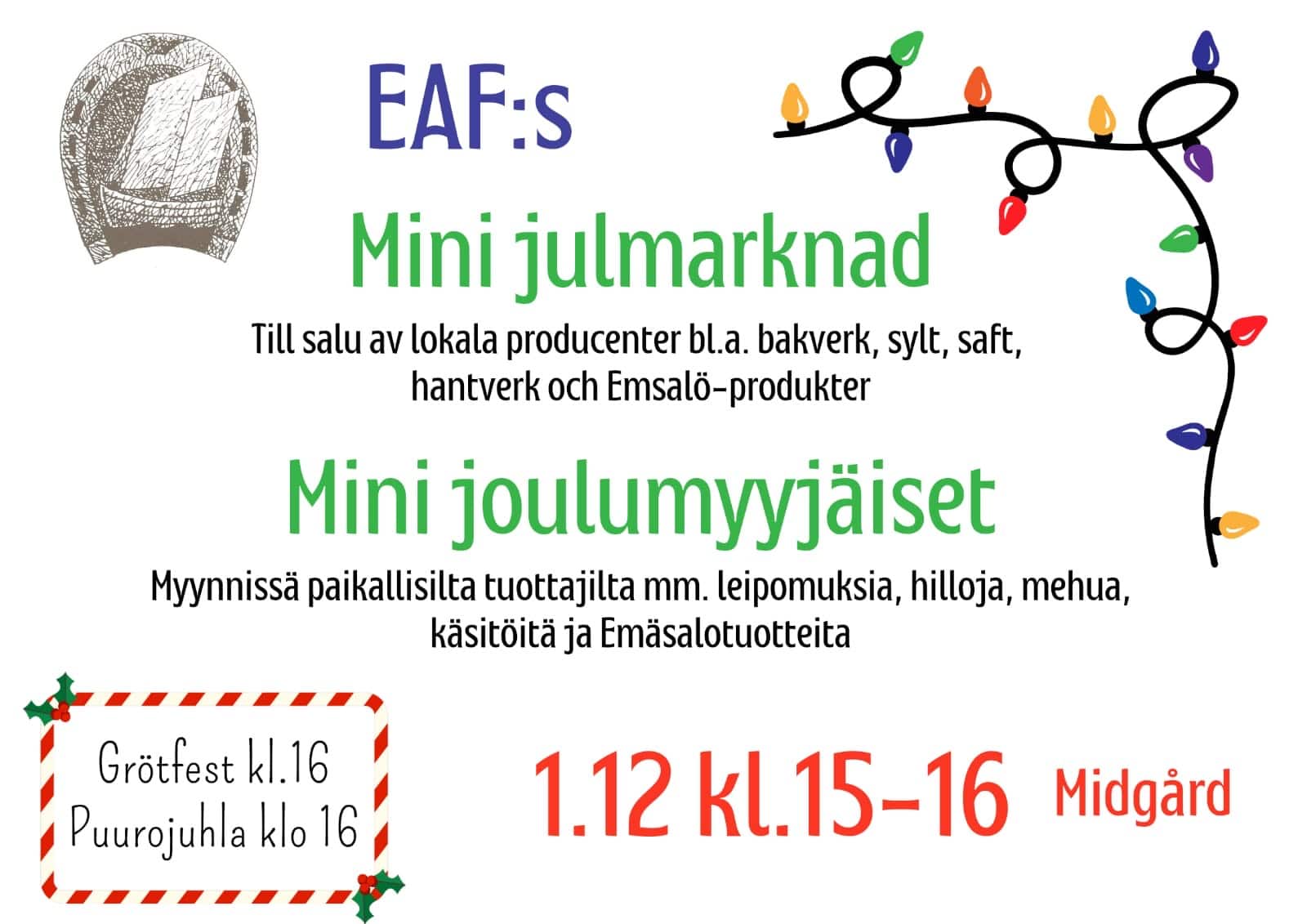 Mini julmarknad
